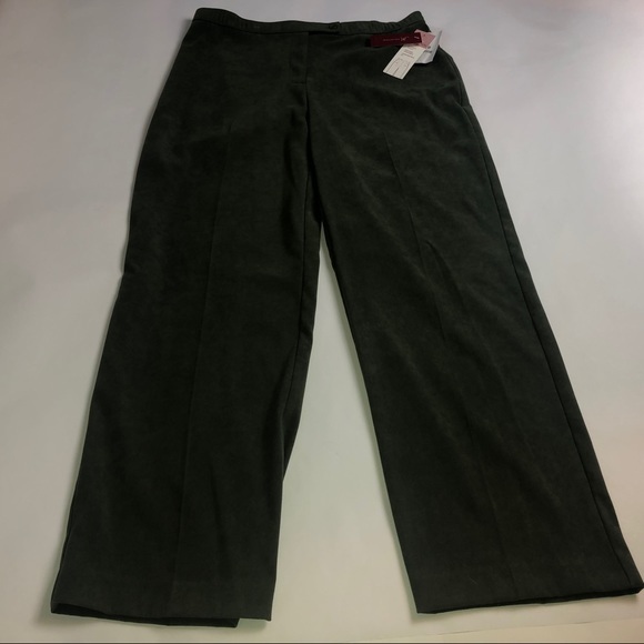 JM Collection Green Pants NWT Women's 14 - Picture 1 of 9